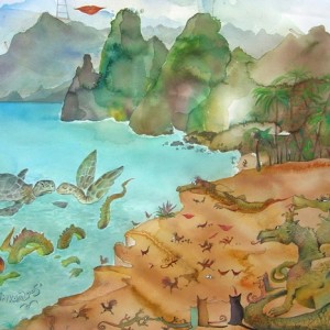Kauaiian Dragon Little Family 2