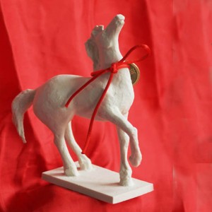 White Matt Horse