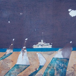 The Large Ship Passing By – I